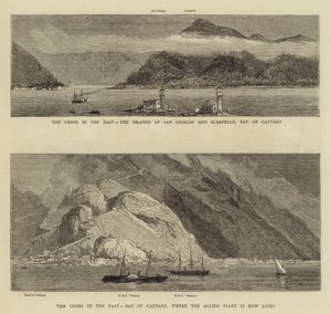 De crisis in het oosten, Baai van Cattaro